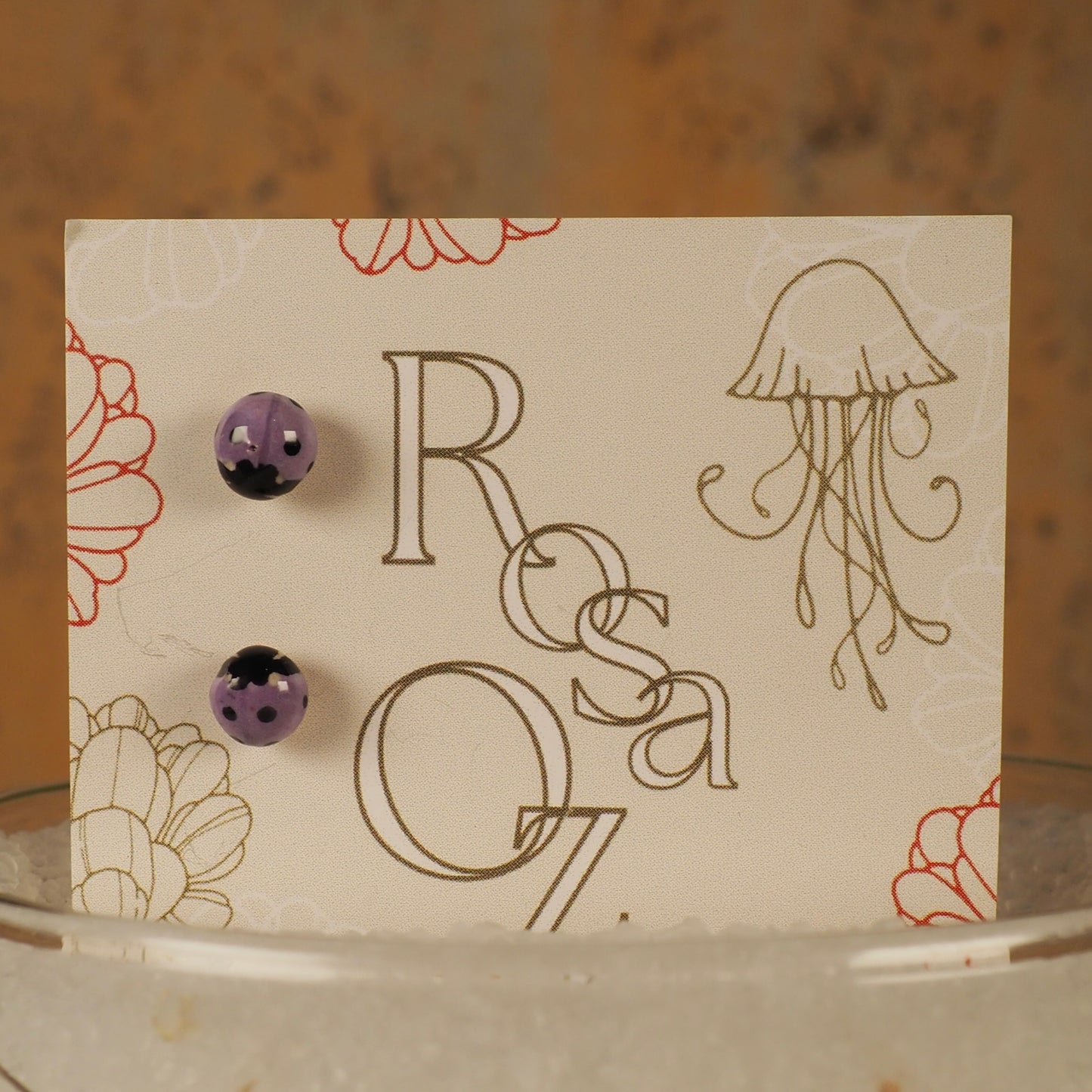 Puces Coccinelle violet