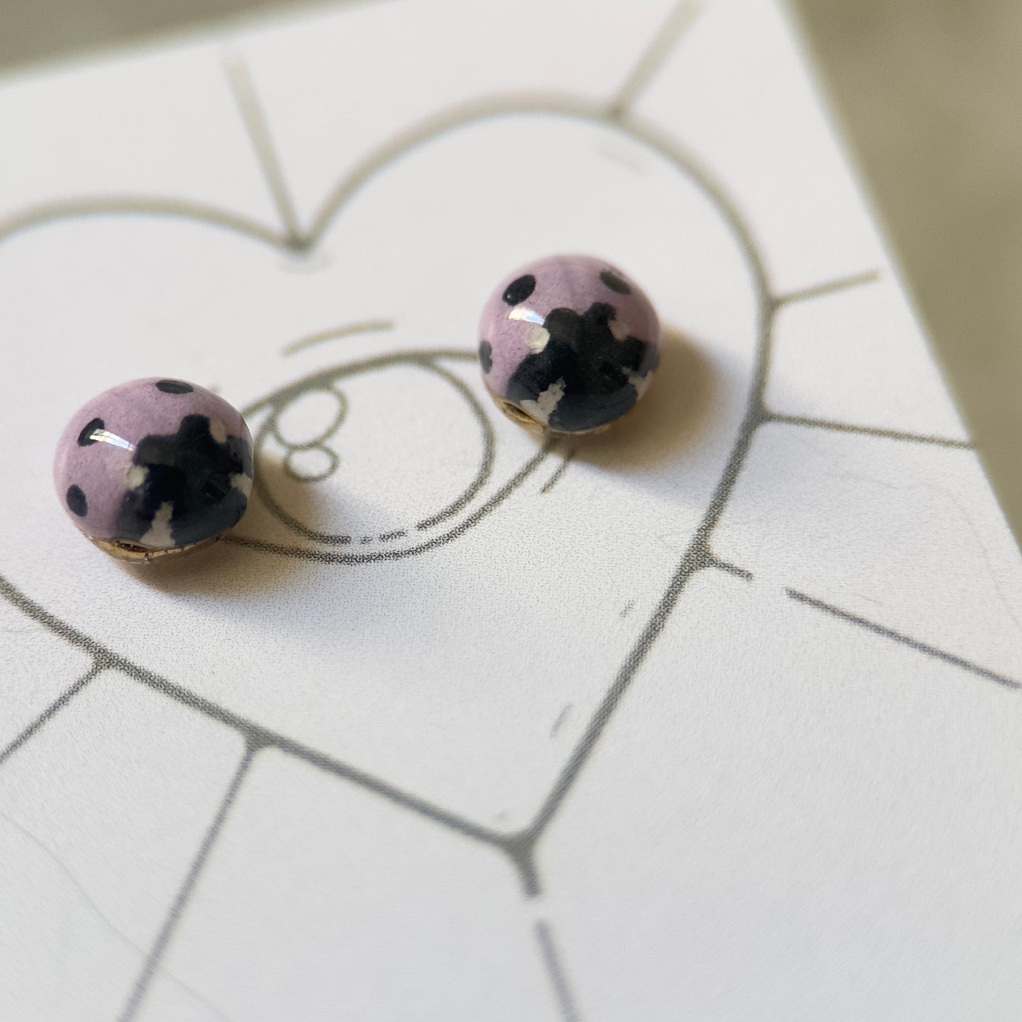 🐞Puces Coccinelle Jaune