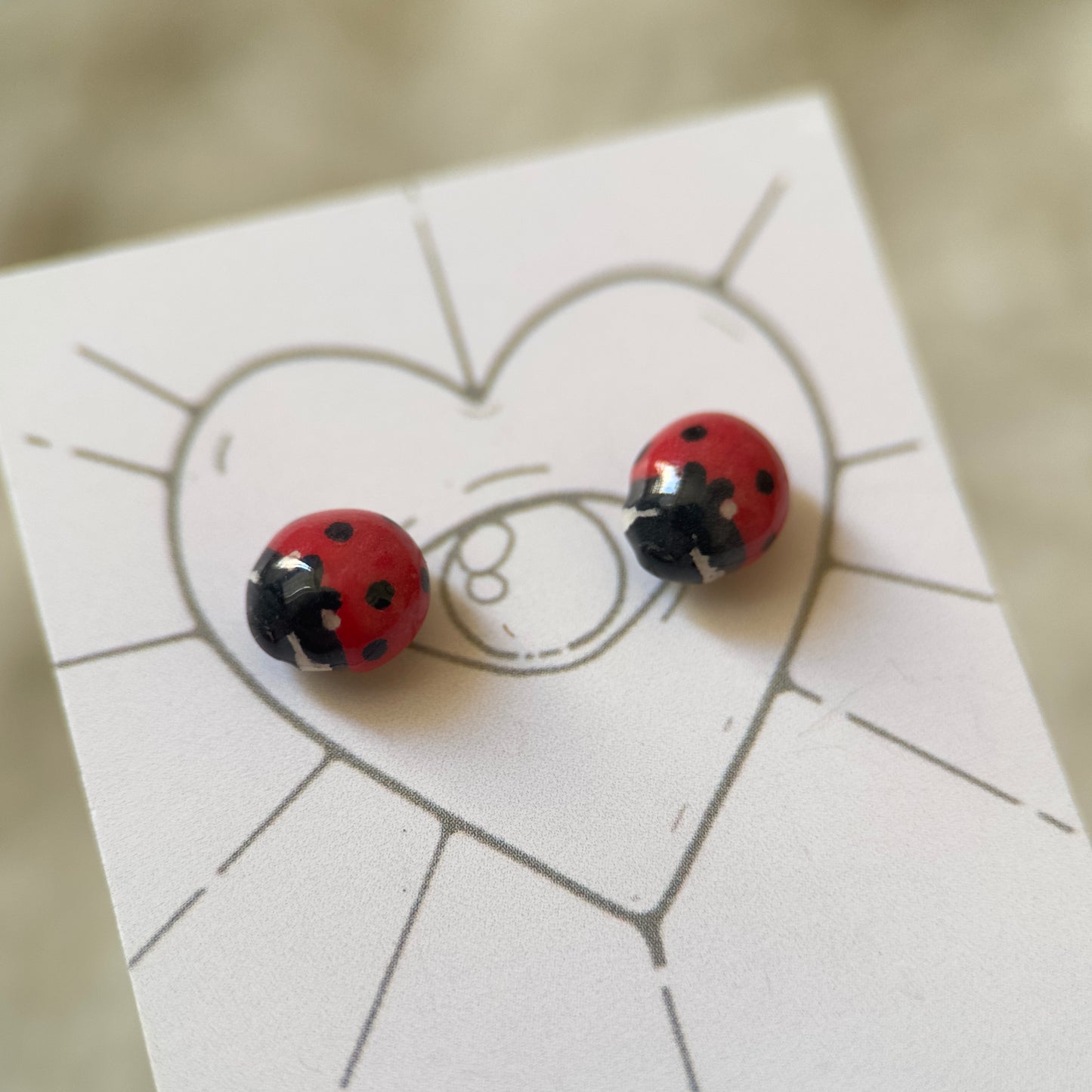 🐞Puces Coccinelle Jaune