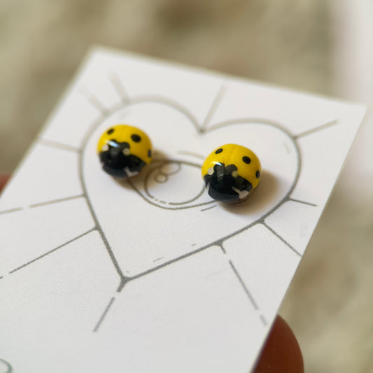 🐞Puces Coccinelle Jaune